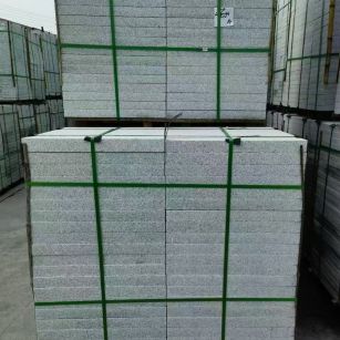 通辽 芝麻白火烧，园林广场市政工程地铺石，1.8~5.0厚均有现货