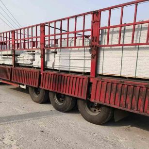 通辽 白麻荔枝面外墙干挂，工厂装车日常