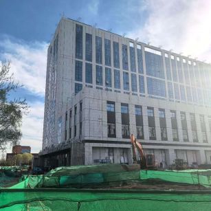 通辽 白麻花岗岩石材外墙干挂