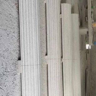 通辽 花岗岩厂家带你看白麻花岗岩门楼大柱柱皮