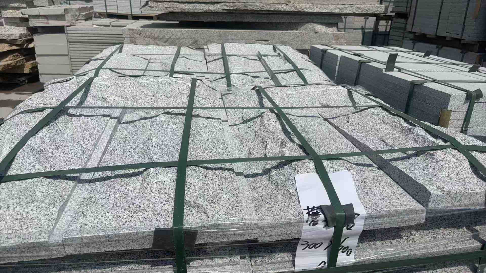 通辽 芝麻白蘑菇石成品