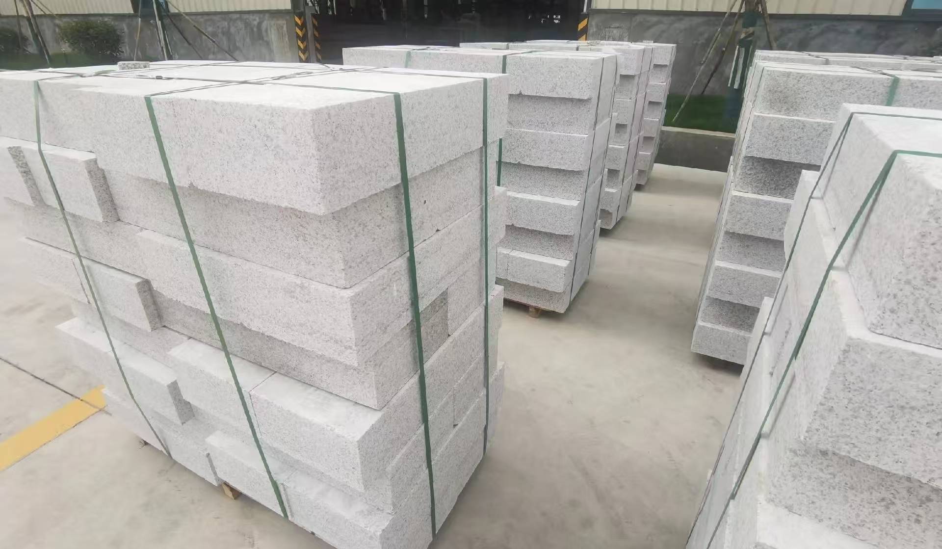 通辽 白麻花岗岩路沿石，立缘石，平缘石，路牙石，道牙石，马路牙子等