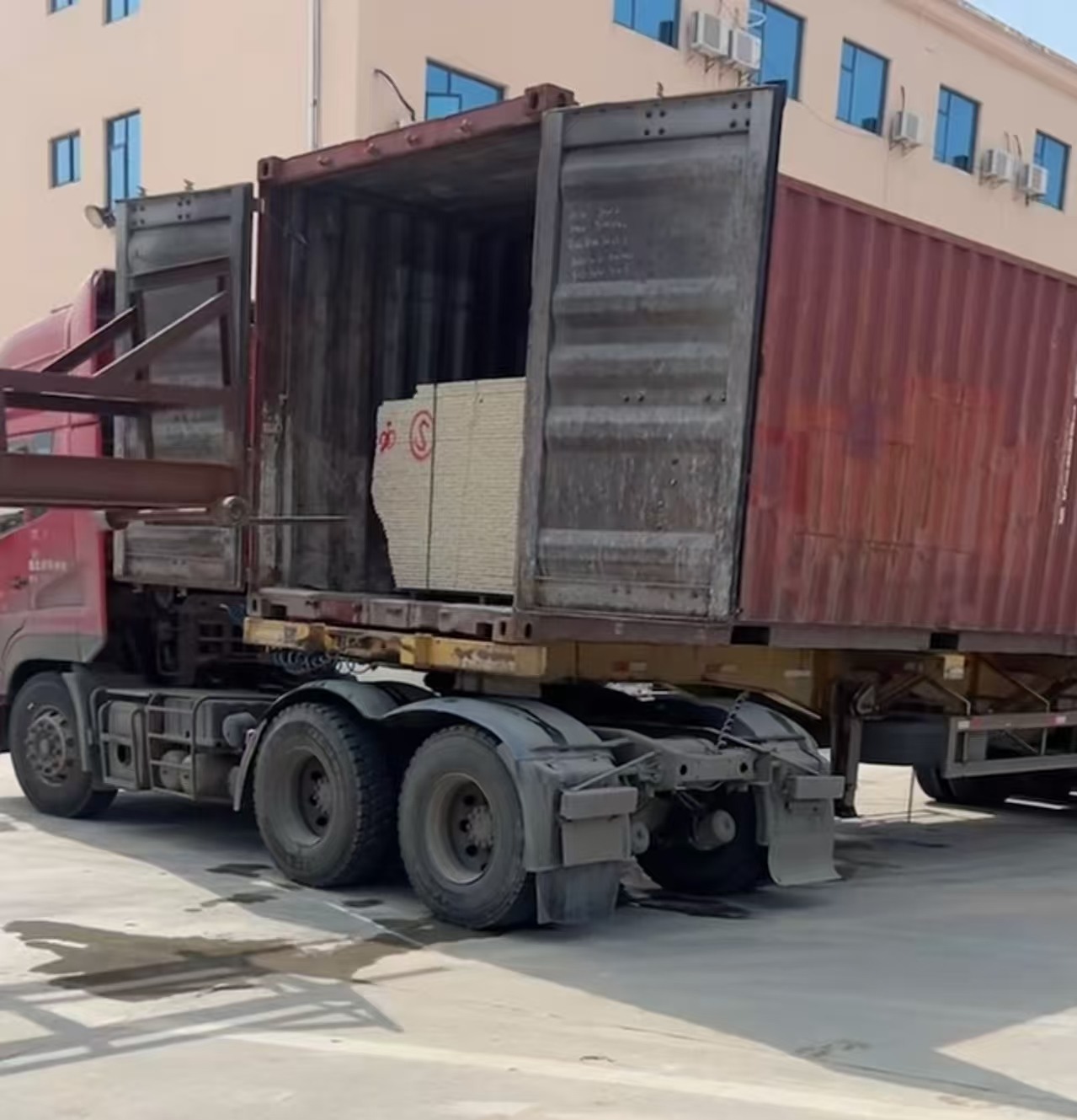 通辽 黄金麻荔枝面毛板